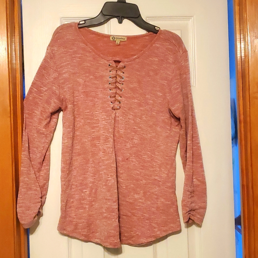 Pink-Red Blouse